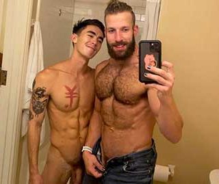 Cody Seiya with another muscle stud, but ends up being the bottom bitch! I like to go somewhere warm when winter arrives. I hate cold weather.
