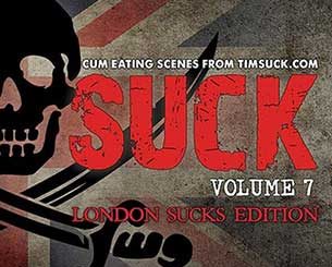 LONDON SUCKS (TIMSUCK VOLUME 7) is a new collection of cum guzzling suck scenes from across the pond helmed by director Liam Cole and especially selected from our Membership site TIMSUCK.