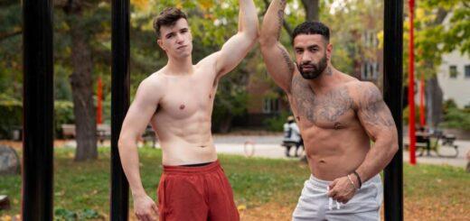 Mateo Zagal and Maverick Sun have a bit of a rivalry going on. The bigger they are the harder they fall, or so the saying goes! Maverick is counting on Mateo's extra bulk to slow him down when he incredulously bets he